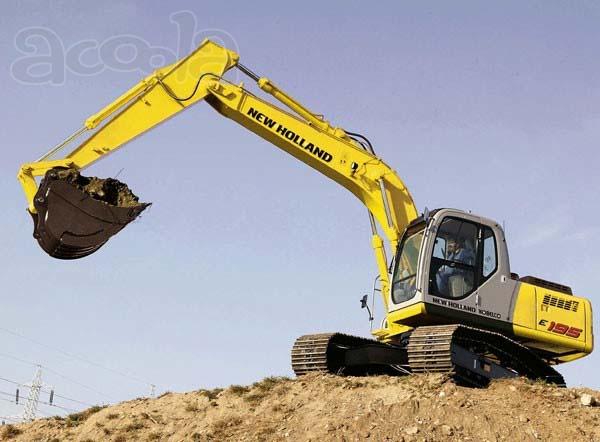 Аренда гусеничного экскаватора New Holland E195 EL